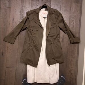 Joie Khaki Utility Jacket for Women